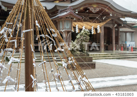 Hakusan Hiba Shrine grounds scenery Hakusan Hiba Shrine grounds scenery 43181003