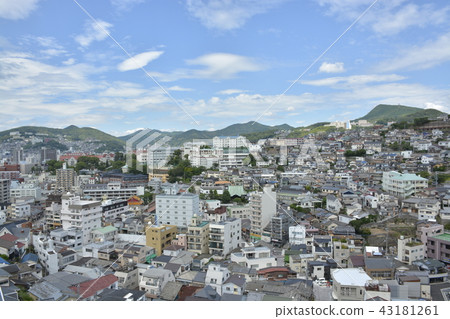 Nagasaki city area, the streets of Namyamate 43181261