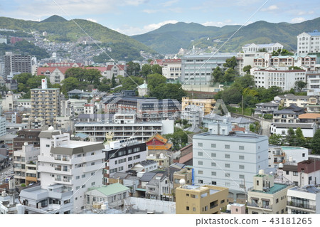 Nagasaki city area, the streets of Namyamate Nagasaki city area, the streets of Namyamate 43181265