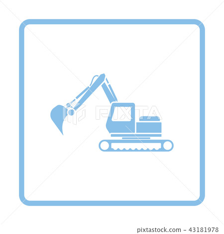 Icon of construction excavator 43181978
