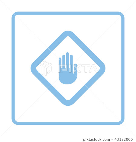 Icon of Warning hand 43182000