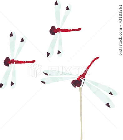 Three red dragons Three red dragons 43183261