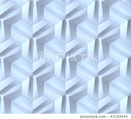 Seamles abstract background 3D 43184445