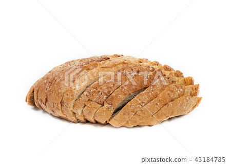 bread loaf isolated on white background bread loaf isolated on white background 43184785