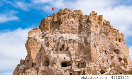 Uchisar castle. Cappadocia, Turkey Uchisar castle. Cappadocia, Turkey 43185895