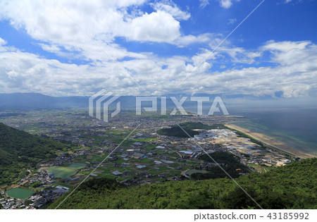 Kanonji city seen from Inazaneyama 43185992