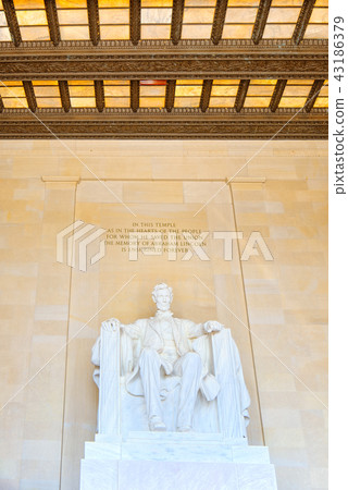 Washington, USA, Monument for Abraham Lincoln. 43186379