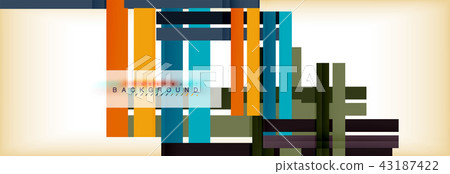 Line abstract background, vector modern template Line abstract background, vector modern template 43187422