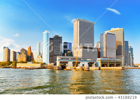 View Hudson bay to Lower Manhattan View Hudson bay to Lower Manhattan 43188219
