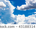 Summer blue sky 43188314