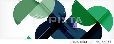 Semi circle abstract background, modern geometric pattern design. Business or technology Semi circle abstract background, modern geometric pattern design. Business or technology 43188731
