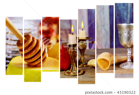Rosh hashanah jewish New Year holiday concept 43190322