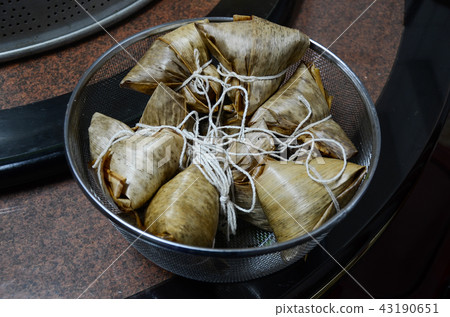 Dragon Boat Festival, meat dumplings Dragon Boat Festival, meat dumplings 43190651