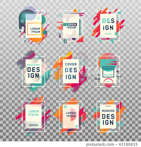 Isolated empty or blank business cards with modern design Isolated empty or blank business cards with modern design 43190835