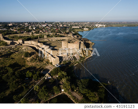 Aerial top view to Akkerman fortress Aerial top view to Akkerman fortress 43191123