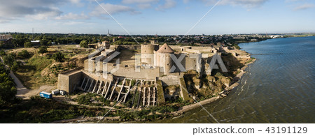 Aerial top view to Akkerman fortress Aerial top view to Akkerman fortress 43191129