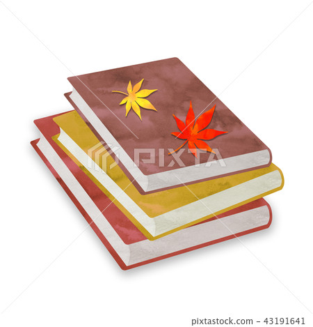 書和秋天的落葉 書和秋天的落葉 43191641