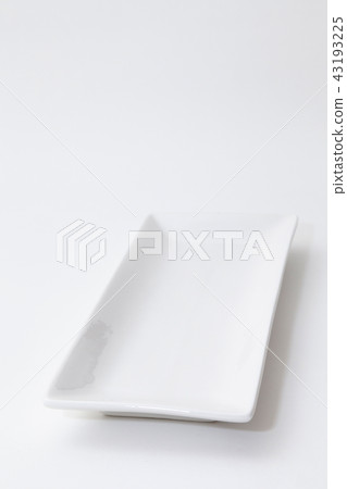 白色矩形盤 43193225