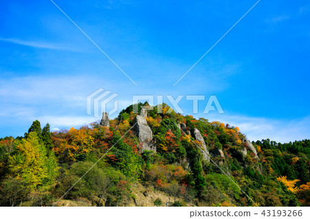 Autumn leaves of the view of Oita Prefecture Fall Back Horseshoe Tate Haneda Autumn leaves of the view of Oita Prefecture Fall Back Horseshoe Tate Haneda 43193266