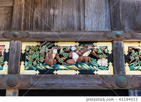 Nikko Toshogu Shrine Three Monkeys Nikko Toshogu Shrine Three Monkeys 43194013