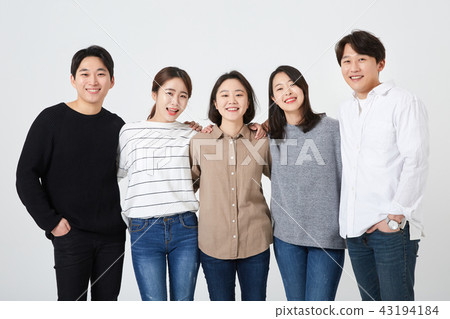 朋友,同事,男人,女人,韓國人 朋友,同事,男人,女人,韓國人 43194184