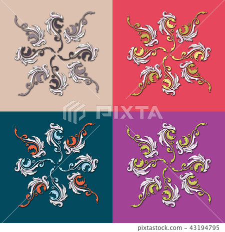 Color painting patterns 43194795