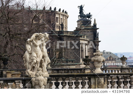 Statues Nymphenbad Zwinger palace Dresden, Germany Statues Nymphenbad Zwinger palace Dresden, Germany 43194798
