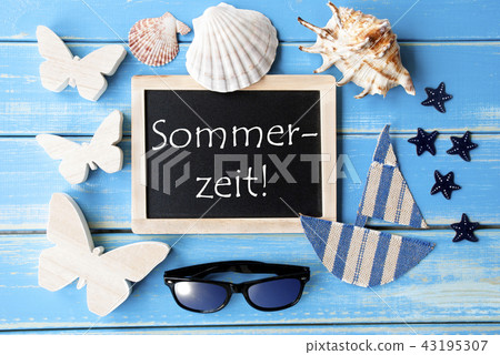 Blackboard, Sommerzeit Means Summertime 43195307