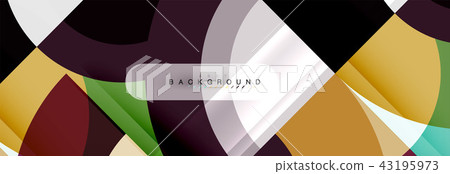 Vector circular abstract background Vector circular abstract background 43195973
