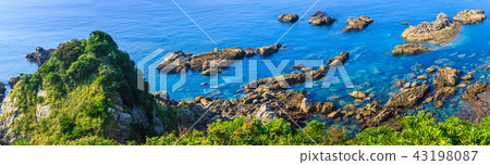 杜古里角全景[鹿兒島縣澀谷市] 43198087