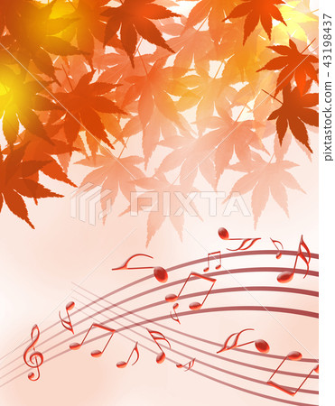 Music score music concert autumn leaves autumn music score