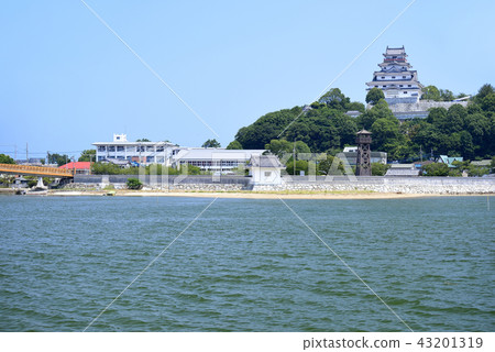 佐賀縣景觀唐津城堡 佐賀縣景觀唐津城堡 43201319