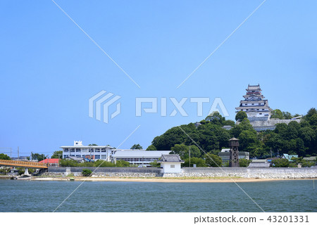 Saga prefecture landscape Karatsu castle Saga prefecture landscape Karatsu castle 43201331