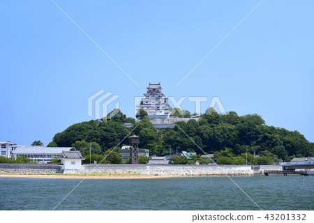 Saga prefecture landscape Karatsu castle Saga prefecture landscape Karatsu castle 43201332