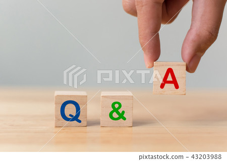 Questions and answers concept 43203988