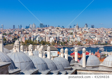 The view over  Istanbul, Turkey 43204816