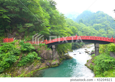 大谷河和Kamihashi在夏天陽光下 43204921