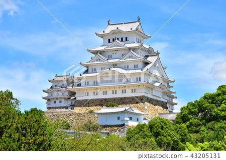 Himeji Castle Hakusagi Castle World Heritage Himeji Castle National Treasure Himeji Castle Japanese landscape 43205131