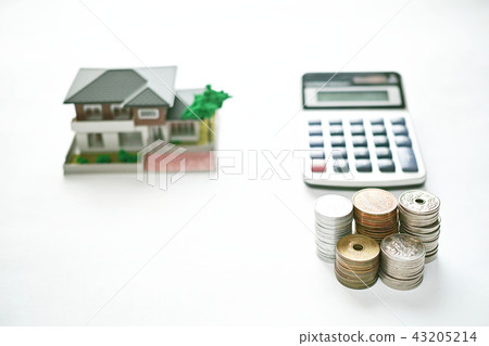 有金錢和計算器的議院 43205214