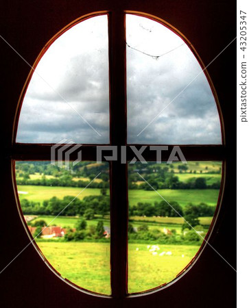 Various colors in a French landscape Various colors in a French landscape 43205347