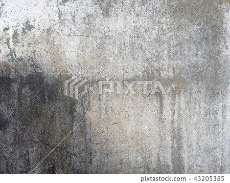 Cracked concrete vintage wall background, old wall 43205385