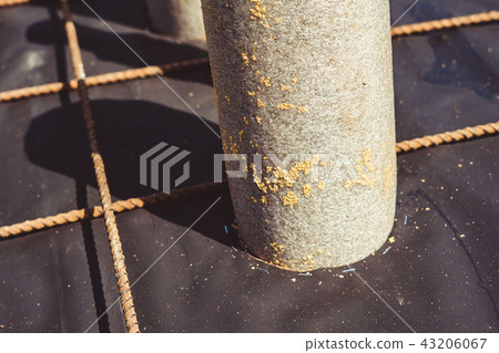 the pipes in the basement 43206067