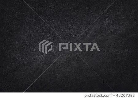 Dark grey black slate texture in natural pattern 43207388