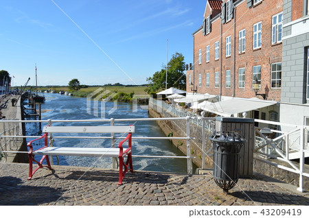 Water gate in Ribe, Denmark Water gate in Ribe, Denmark 43209419