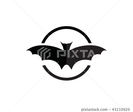 Bat logo  and symbols template 43210920