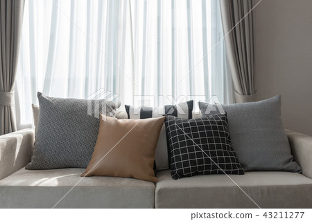 cozy living room style with set of sofa 43211277