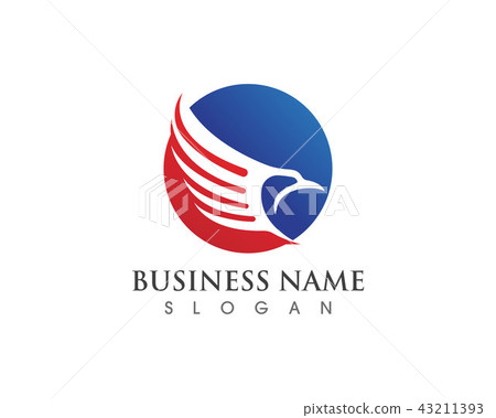 Falcon Eagle Bird Logo Template vector icons wing Falcon Eagle Bird Logo Template vector icons wing 43211393