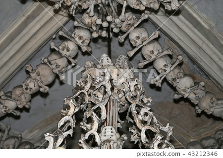 Sedlec Ossuary--Kutna Hora in the Czech Republic Sedlec Ossuary--Kutna Hora in the Czech Republic 43212346