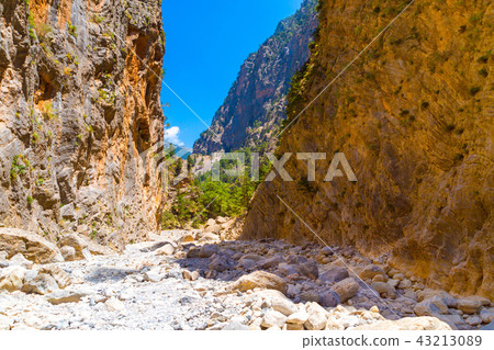 Samaria Gorge. Crete, Greece Samaria Gorge. Crete, Greece 43213089