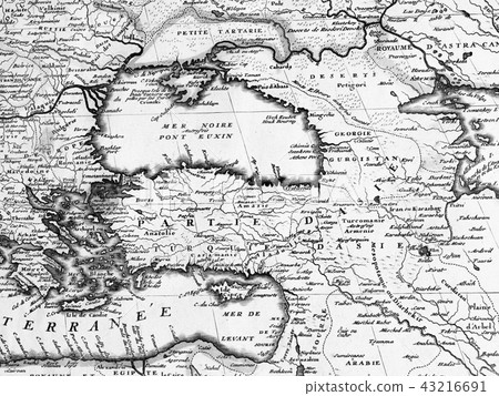 Old map Turkey Old map Turkey 43216691